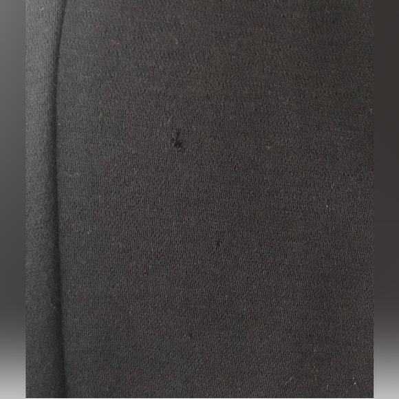 Vintage Gemma Kahng Women’s Black Long Skirt w/Front Slit and Gold Buttons Sz 8 - Picture 9 of 10